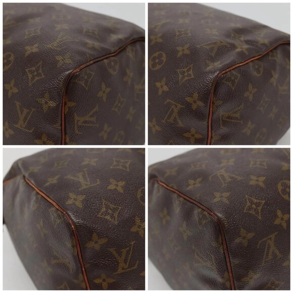 LOUIS VUITTON Monogram Speedy 30 Hand Bag M41526 LV Auth 138685 - Picture 14 of 16